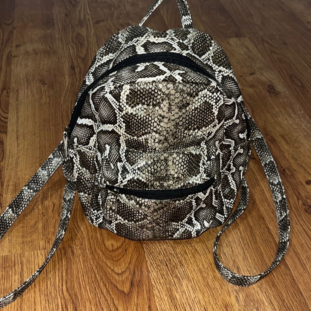Misako Snake print bag